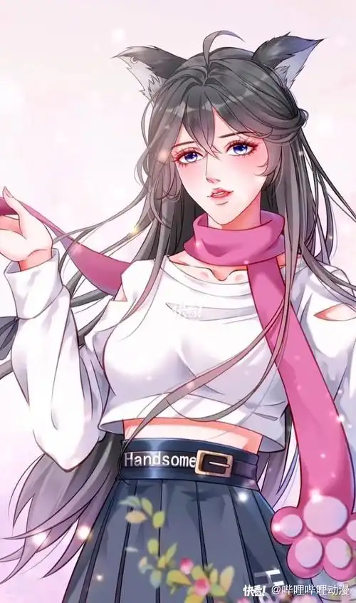 少女甜宠漫画封面